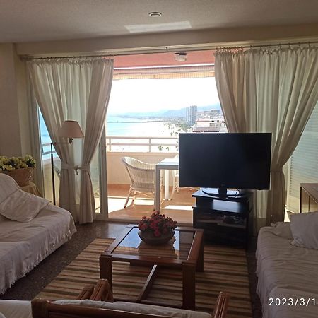 Apartmán Espectacular Terraza Y Vistas En 1A Linea De Playa Cullera Exteriér fotografie